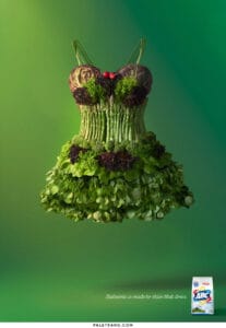 Balsamie is made to stain that dress.