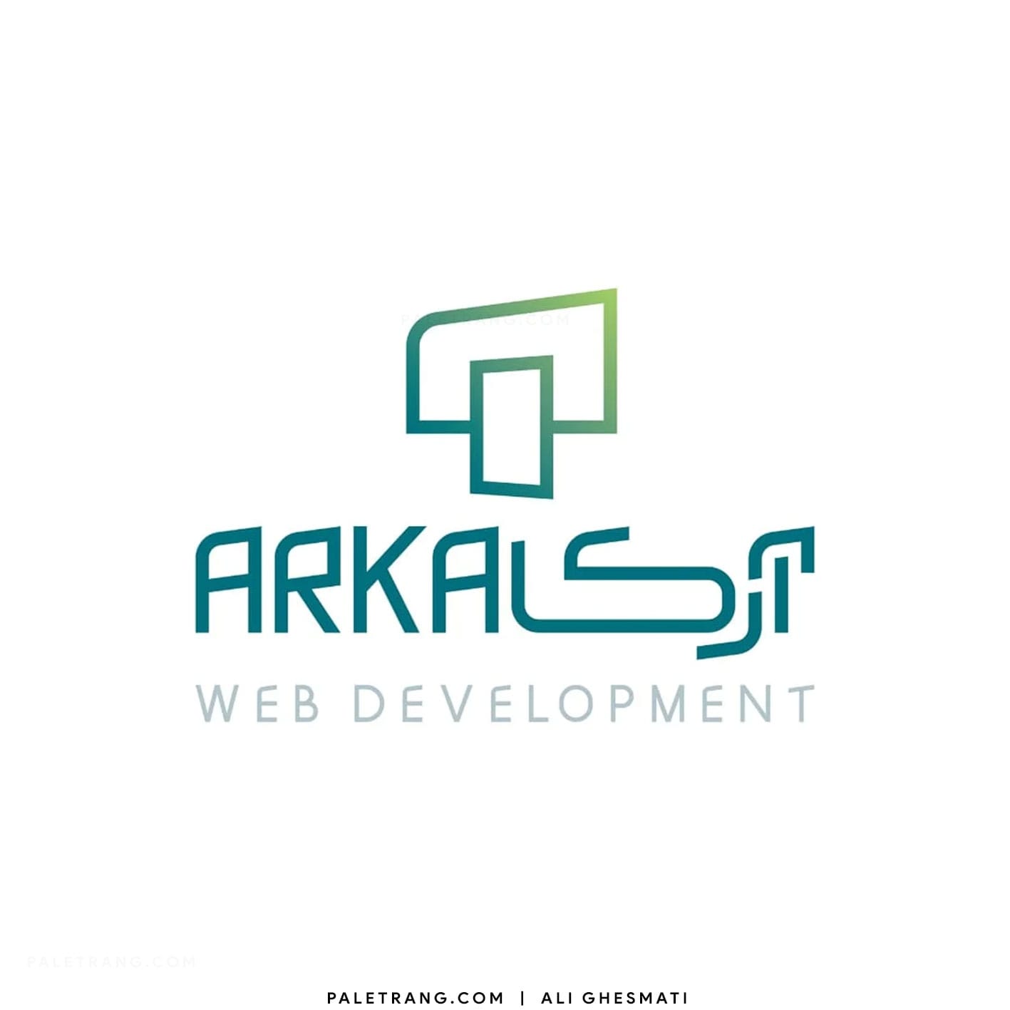 لوگو شرکت توسعه وب آرکا