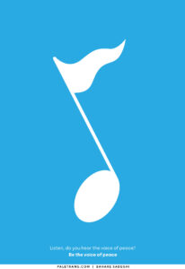 be the voice of peace