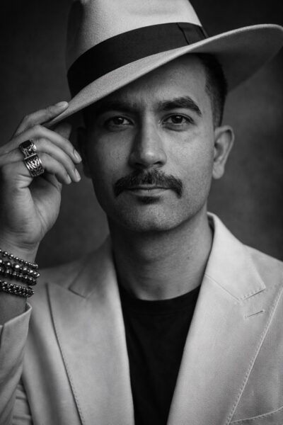 Cinematic portrait description