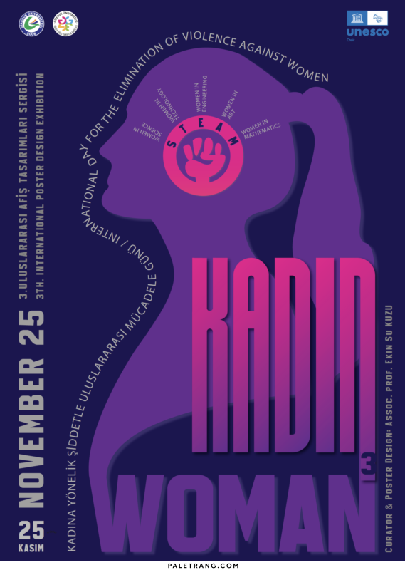 3rd International Poster Exhibition.The International Day for the Elimination of Violence Against Women